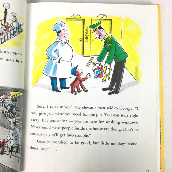 The Complete Adventures of Curious George Vintage 2001 Hardcover Children's Book - Picture 11 of 12